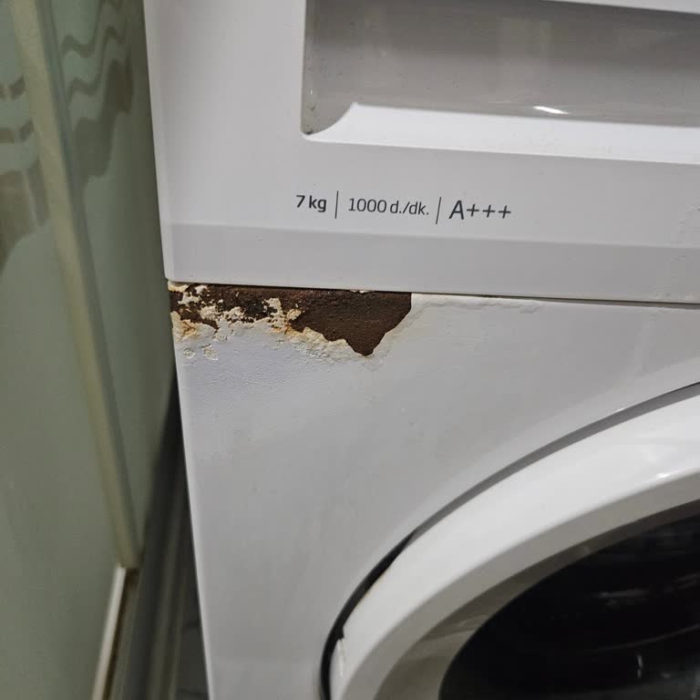 Beko Çamaşır Makinesinin Deterjan Gözündeki Paslanma Sorunu