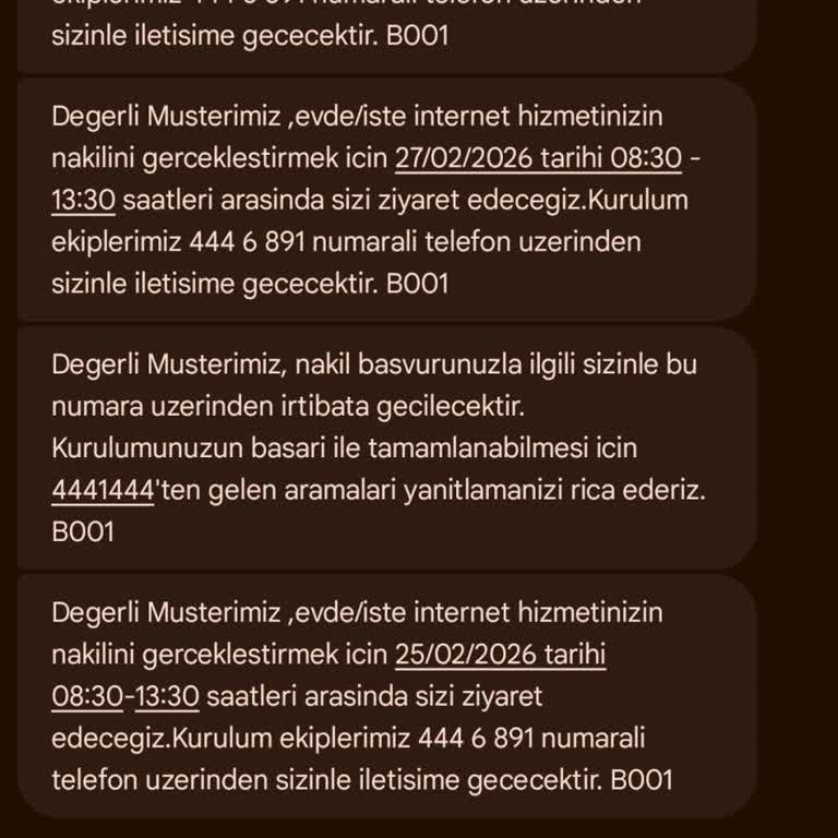 Türk Telekom'da Aktivasyon Tarihinin Sürekli Değişmesi İşimi Durma Noktasına Getiriyor