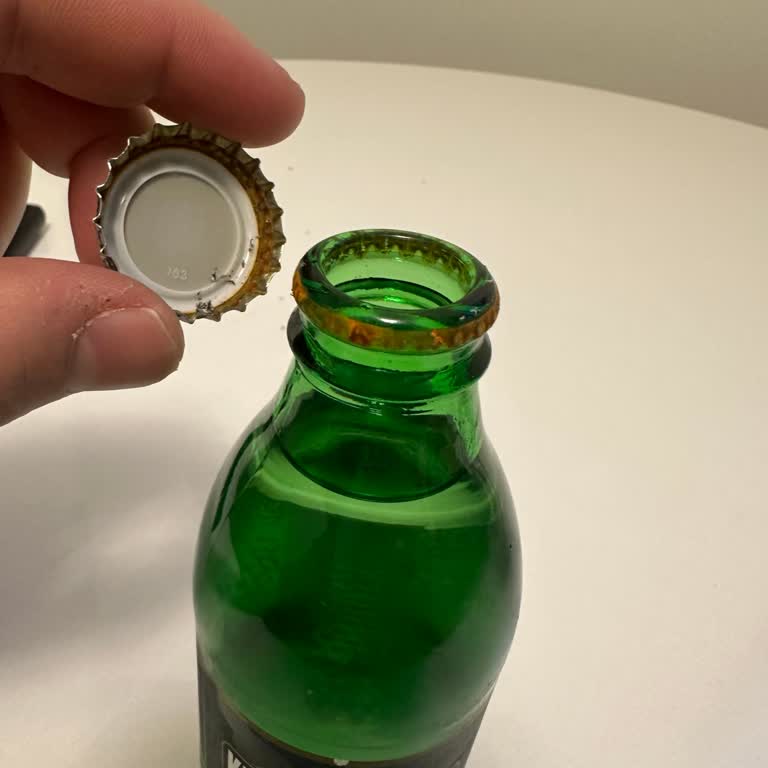 Kızılcahamam Maden Suyu Kapak Kısmında Paslanma!