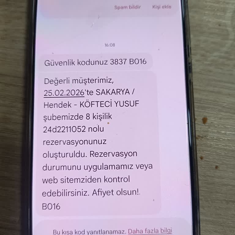 İftar Rezervasyonunda Yemek Ve İçecek Sunulmaması