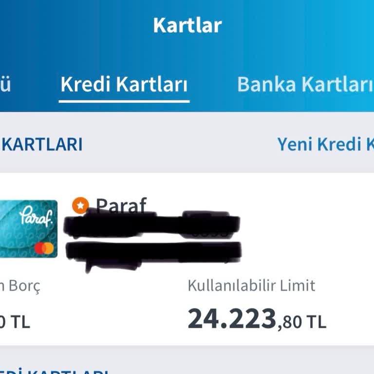 Halkbank Kredi Kartı Limitimde 83.000 TL Bloklu Kaldı