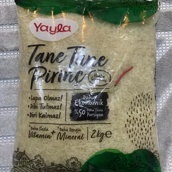 Pirinç Paketi İçinde Kablo Parçası Hijyen Ve Güvenlik Şoku