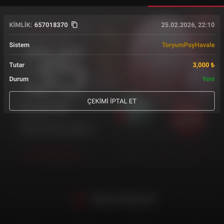 İkon Bet'te 3.000 TL Kazancım Ödenmedi