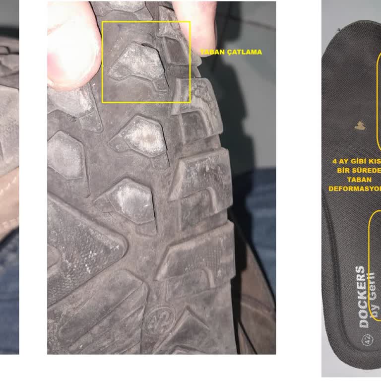 Dockers Outdoor Ayakkabıda Erken Çatlama Ve Su Sızdırma Sorunu
