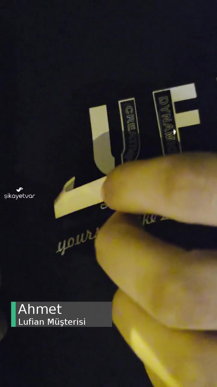 Lufian 3 Gün Sonra Bu Hale Geldi Hiç Yıkamadım Etiketleri Kalkmaya Başladı! videonun kapak resmi