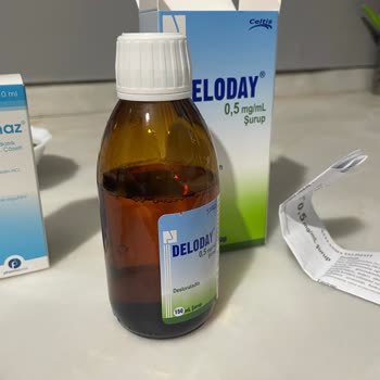 Neutec İlaç Deloday Şişeyi Açtığımda Ürünün Yarım Dolu Olduğunu Gördüm