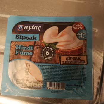 Aytaç 6 Dilim Hindi Fümede Kemik Parçaları Ve Kanlı Renk Nedeniyle Sağlık Riski