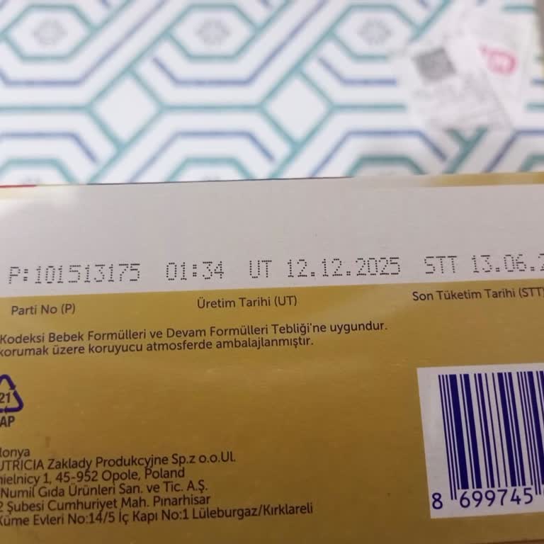 Bebelac Gold Konfor 3 800 Gr Mamada Yoğun Balık Kokusu Ve İade Talebi