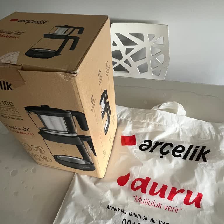 Arçelik Çay Makinesi Gecikmeli Teslim Ve Faturanın Gönderilmemesi