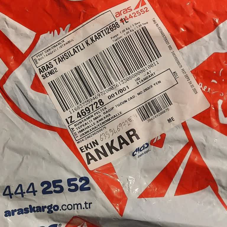 Aras Kargo İle Teslim Edilen Sahte Ve Hasarlı Lifta 5 İlacının Satıcıdan Cevap Gelmemesi