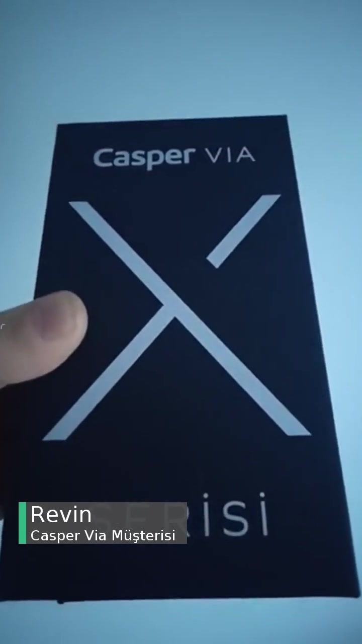 Casper Via X30 Ses Sorunu videonun kapak resmi