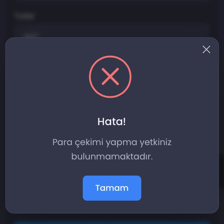 Hesabımda 500 TL Kısıtlaması Ve Banka Aktarımının Engellenmesi