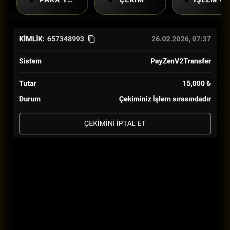 15.000 TL Para Çekiminde 3 Saatlik Gecikme Ve Müşteri Hizmetlerinden Yanıt Yok