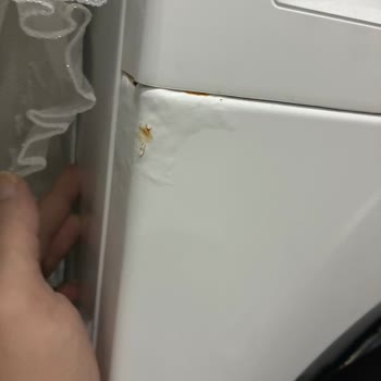 Bosch Çamaşır Makinesi 2 Yılda Paslanma Ve Boya Kabarması İçin 900 TL Ücret Talebi Kabul Edilemez