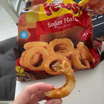 Feast Markalı Dondurulmuş Soğan Halkasında Yabancı Madde Bulunması