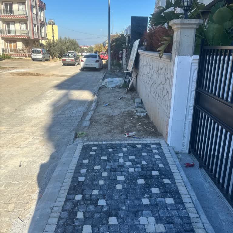Nida Park Rezidans Kaldırımlarının Yıllardır Tamamlanmaması Ve Güvenlik Riski