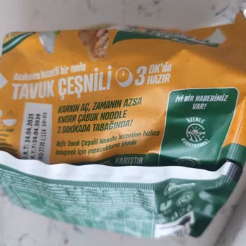 Knorr Tavuk Soslu Noodle’da Küf Kokusu ve Eksik İçerikler