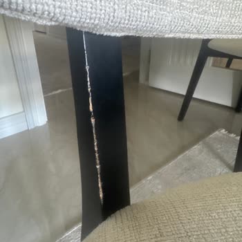 Ayakları Çabuk Soyulan Sandalyelerde Yetersiz Çözüm Ve Tam Değişim Talebi