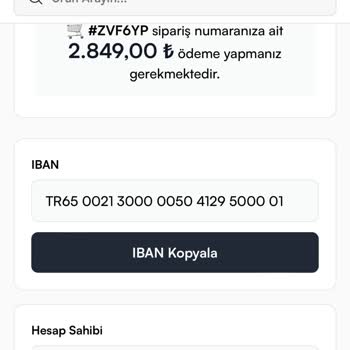 EFT Ödemesi Sonrası Ürün Gönderilmedi Ve İade Talebine Yanıt Gelmedi