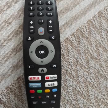 Dijitsu Televizyon Kumandasındaki Basma Güçlüğü Nedeniyle Ücretsiz Değişim Talebi