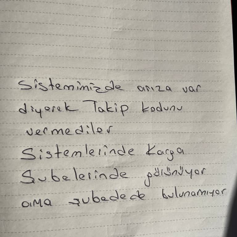 İstanbul Bereç Şubesinin Yanlış Teslimatı Sonucu 14 Bin TL’lik Kargo Kayboldu