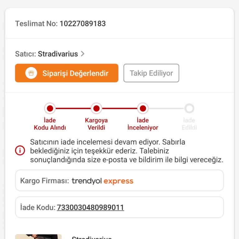 İade Süreci Gecikiyor 1499 TL Ödemenin Kartıma Yansıması Bekleniyor