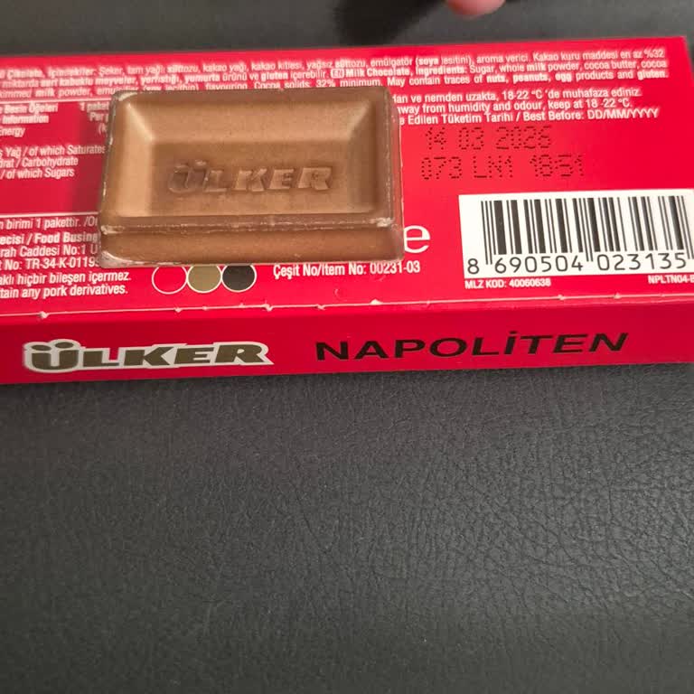 Ülker Sütlü Çikolatanın Renk Bozukluğu Ve Sağlık Endişesi