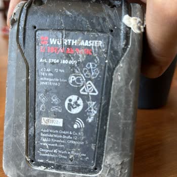 Würth Malatya Şubesinde Batarya Tırnağı Parçası Bulunamıyor, Yeni Batarya Maliyeti 8.000 TL