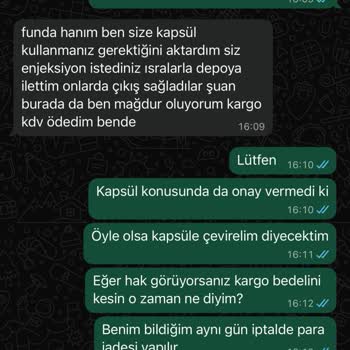 Sağlık Nedeniyle Sipariş İptali Ve Kesintisiz Para İadesi Talebi