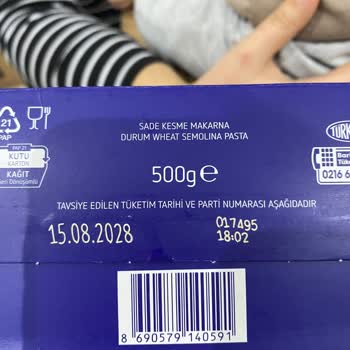 Barilla Kesme Makarnada Böcek Tespiti Ve Gıda Güvenliği Şikayeti