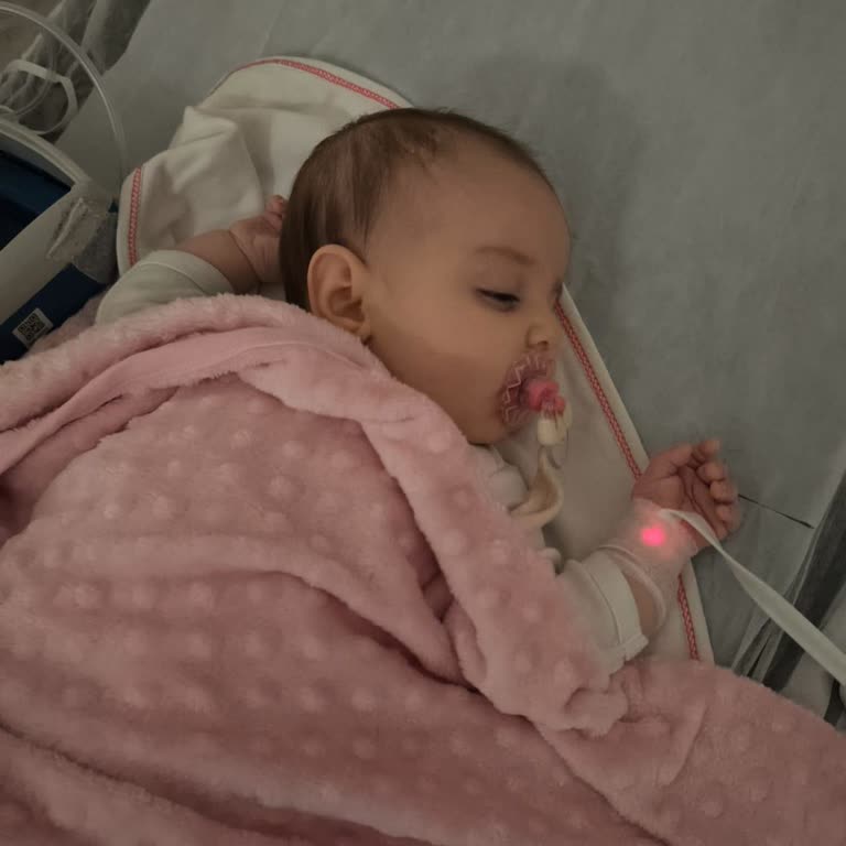 Çam Sakura Şehir Hastanesi 3 Aylık Bebeğin Damar Yolu Açma Çabaları Ve Yaşadığı Acı