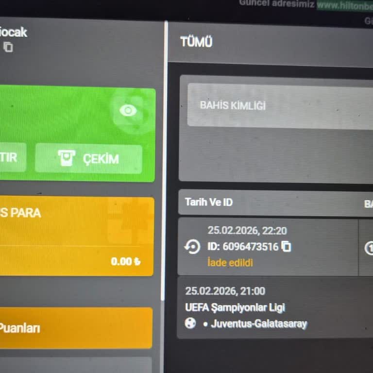 Bahis İptali Geri Alındı Ve İade Tutarı Tekrar Çekildi