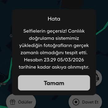 Selfie Doğrulama Hatası Nedeniyle Hesabım Askıya Alındı Ve Süper Üye Paketi Kullanılamıyor