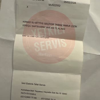 Garanti Dışı Tefal Ütüde 7500 TL Tamir Ücreti Talebi