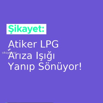 Atiker LPG Göstergesi