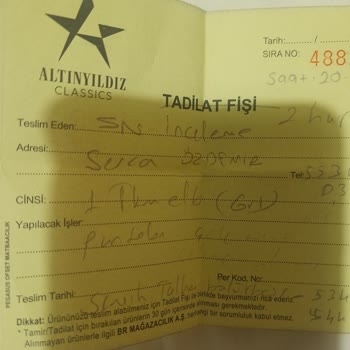 Bakım Talimatı Verilmemesi Nedeniyle Pantolonun Küçülmesi Ve Kullanılamaz Hale Gelmesi