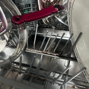 Samsung Bulaşık Makinesinde Sepetlerde Küflenme Ve Tel Kırılması Sağlık Riski