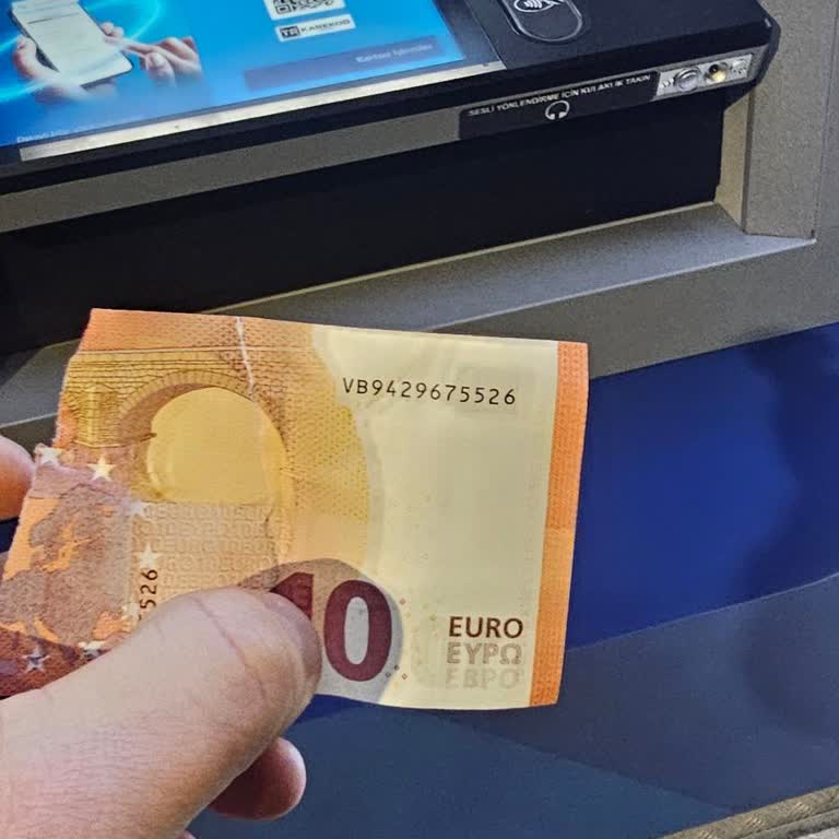 ATM’de Yırtık Para Geri Verildi, Paranın Bulunamadığı İddia Ediliyor