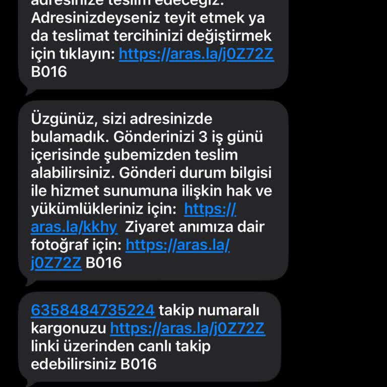 Teslim Edilmeyen Kargo Ve Kurye Ciddiyetsizliği
