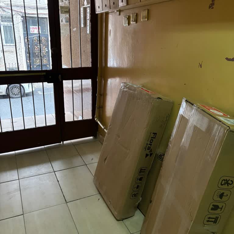 Aras Kargo Paketi Apartman Girişinde Bırakması Ve İlgisiz Kurye Tavırları