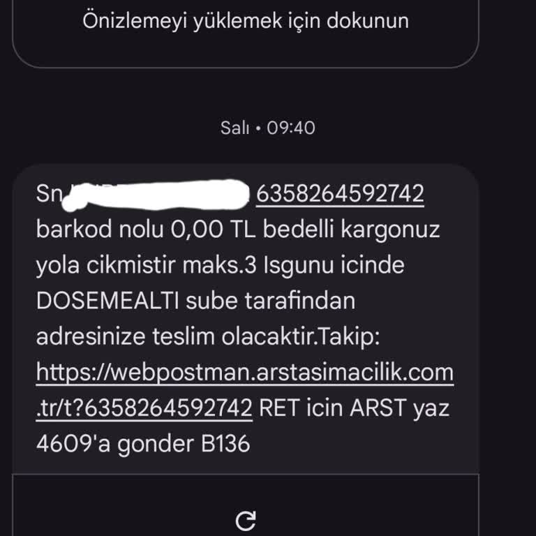 Kargomun Takibi Yok Yanlış Firma Ve Cevapsız İletişim Sebebiyle İade Talebi