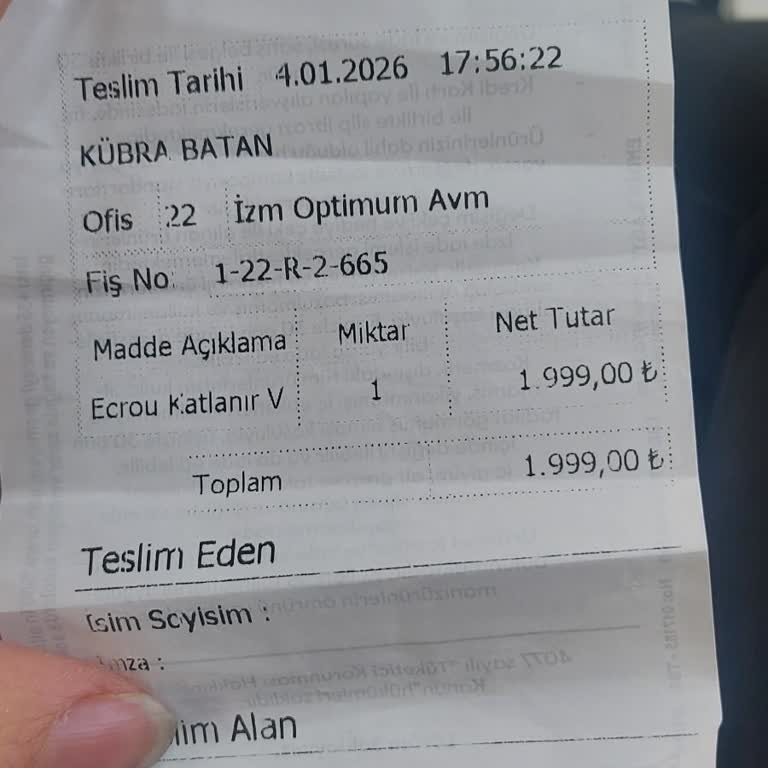 Stokta Olmayan Ürün Ve 2000 TL İadesi Hâlâ Gerçekleşmedi