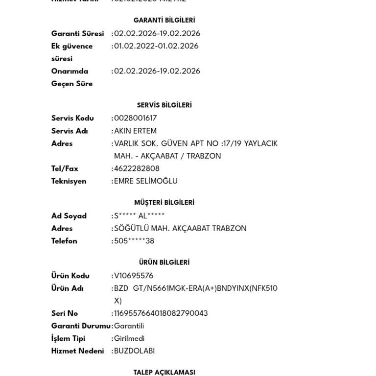 Stok Yok Söylentileriyle Uzun Süreli Mağduriyet: Vestel Buzdolabı Aynı Model Renk Değişimi Talebi