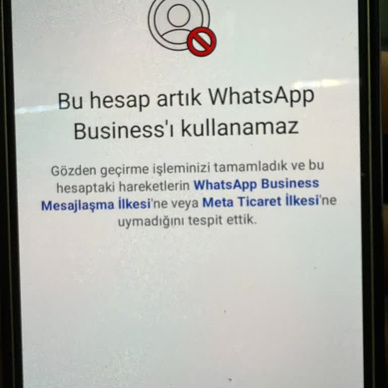 WhatsApp Hattı Olarak Satın Alınan Numaranın Kullanılamaması Ve İade Talebi