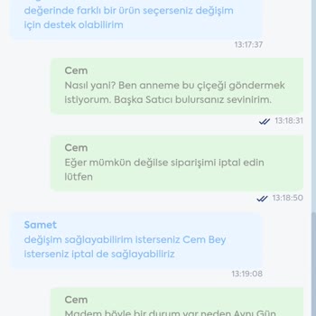 Çiçek Sepeti Aynı Gün Teslim Seçeneği Yanıltıcı, Annemin Doğum Günü Çiçeği Teslim Edilmedi