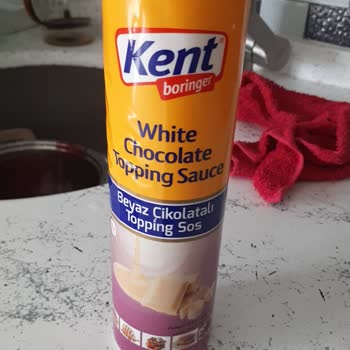 Satın Alınan Beyaz Çikolata Sosu Şeffaf Çıktı Ve Şirket Geri Dönüş Yapmadı