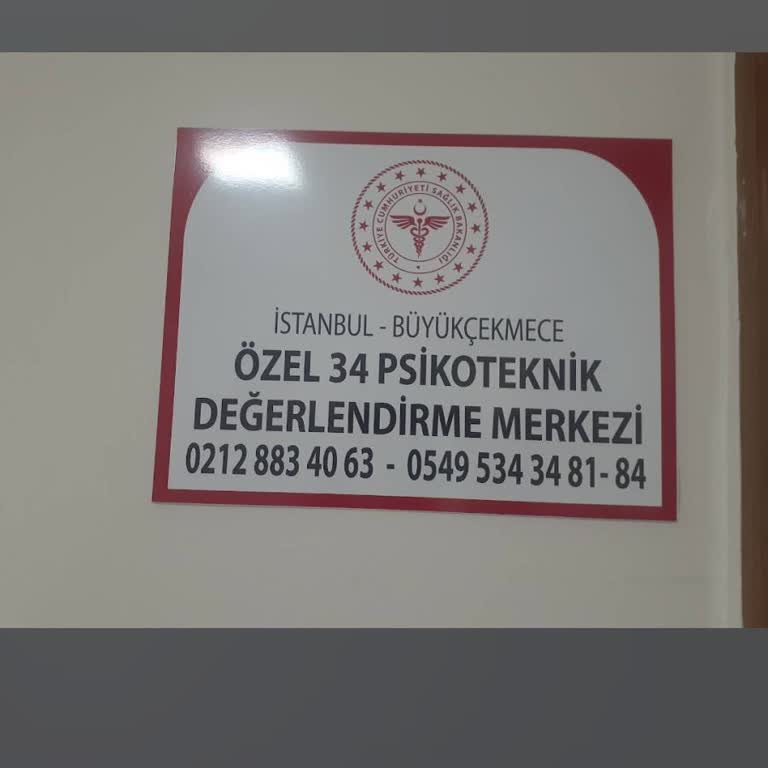 Özel 34 Psikoteknik Değerlendirme Merkezi