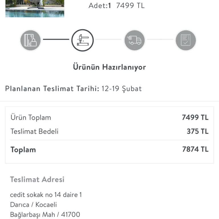 Teslim Edilmeyen Sally Salıncak İçin Gecikme Ve İade Talebi