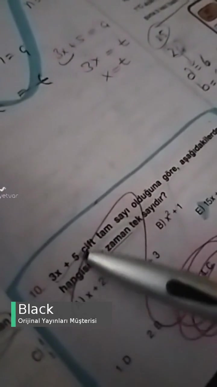 Orijinal TYT Matematik Hatalı Sorular videonun kapak resmi