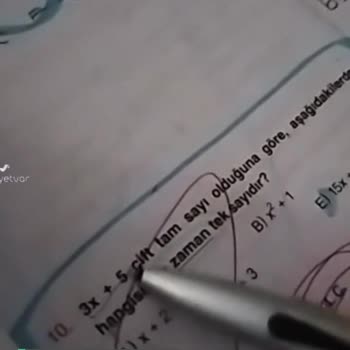 Orijinal TYT Matematik Hatalı Sorular